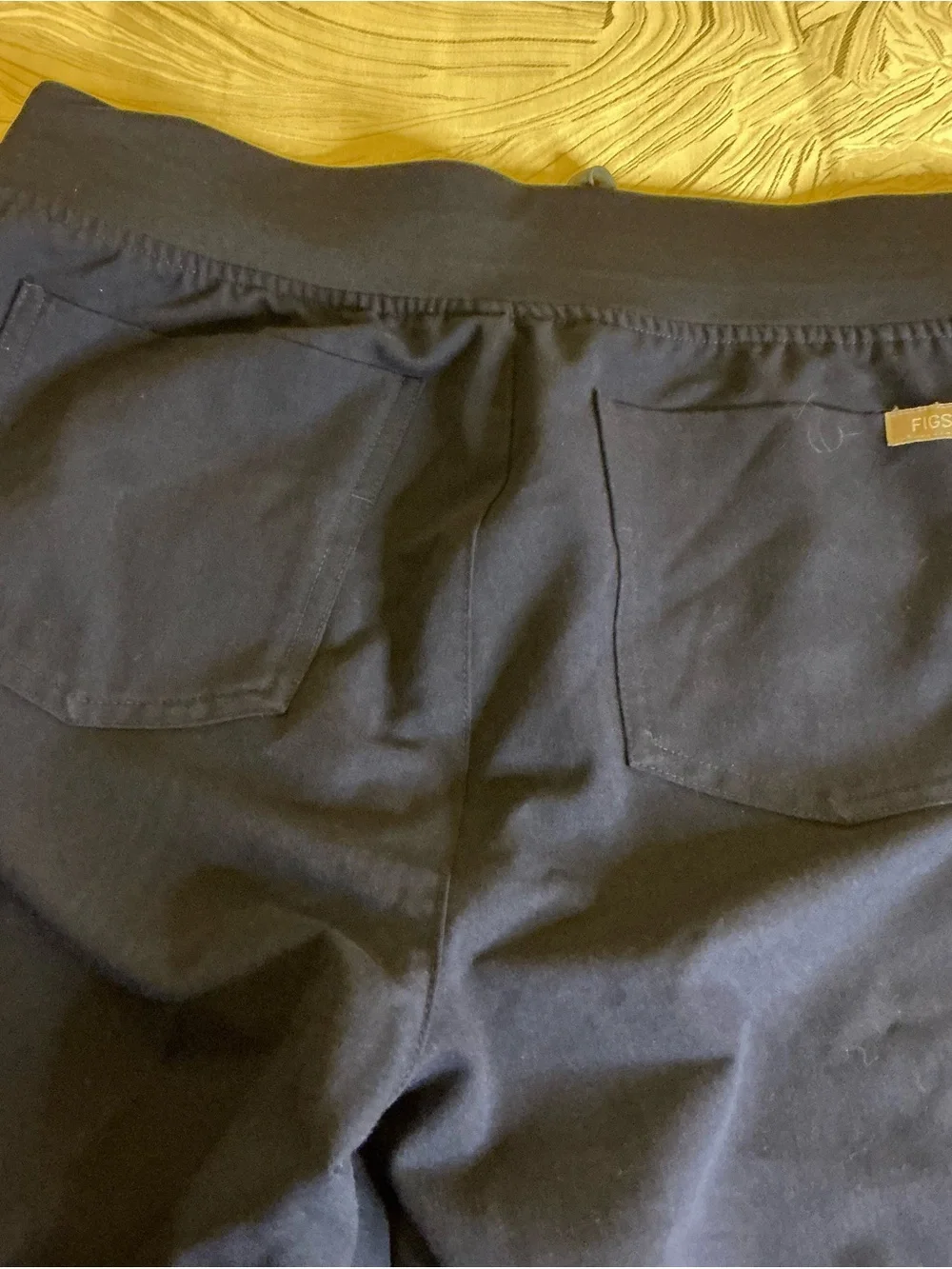 FIGS TECHNICAL COLLECTION NAVY JOGGER SCRUB PANTS (s)